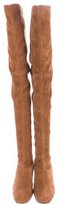 Thumbnail for your product : Alberta Ferretti 2015 Suede Over-The-Knee Boots
