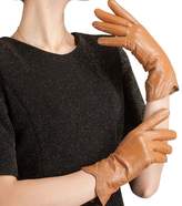 Thumbnail for your product : Nappaglo Nappa Leather Gloves Warm Lining Winter Handmade Curve Imported Leather Lambskin Gloves for Women (S, )