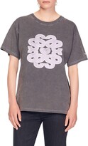 Thumbnail for your product : Sandro Cotton Graphic Tee