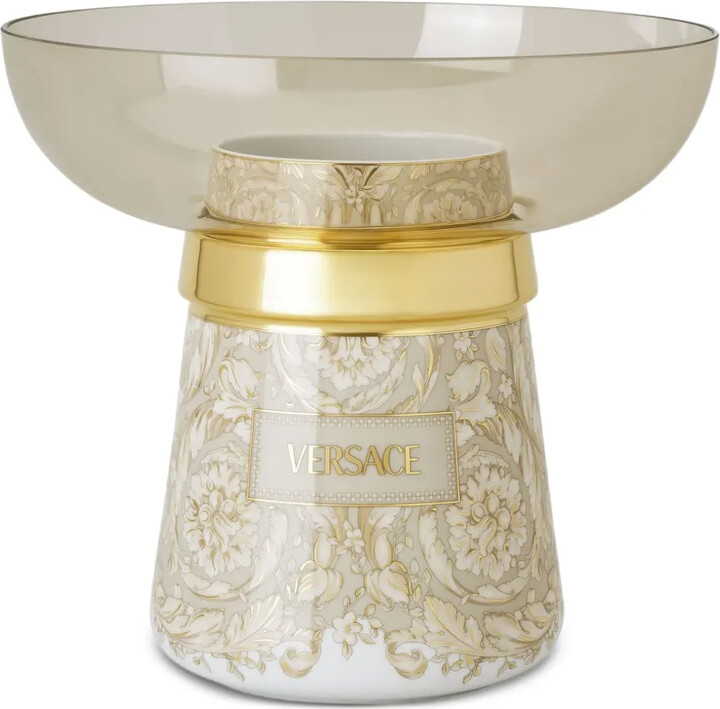 Barocco trimmed vase