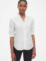 Thumbnail for your product : Gap Long Sleeve Ruffle-Trim Blouse