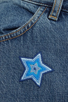 Thumbnail for your product : MiH Jeans Parra Embroidered Denim Skirt - Mid denim