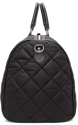 Etro Black Quilted Duffle Bag