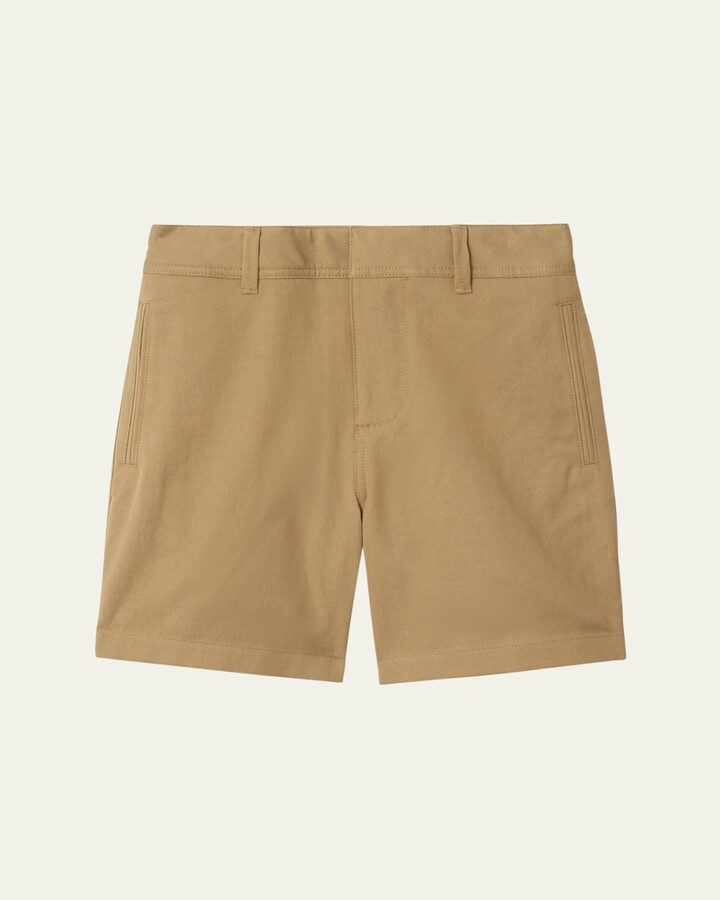 Boy's Oscar Embroidered EKD Shorts, Size 3-14