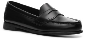 black penny loafers women