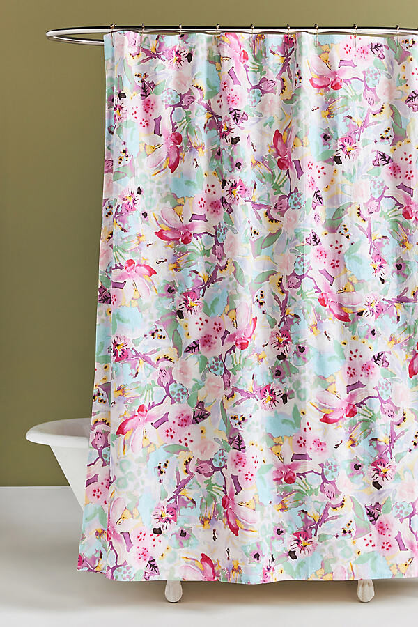 Shower Curtains The World S, Daisy Shower Curtain Anthropologie