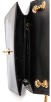 Thumbnail for your product : Moschino Patent Leather Shoulder Bag