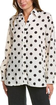 «Black on White Polka Dot Pattern» Women's All Over T-Shirt by Looly  Elzayat | Curioos