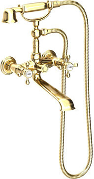 Astor Wall Mount Exposed Tub & Hand Shower Set