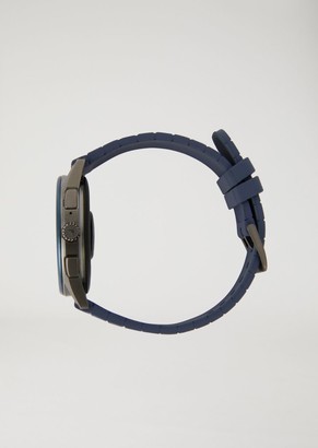 Emporio Armani Touchscreen Rubber Smartwatch