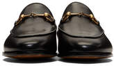 Thumbnail for your product : Gucci Black Jordaan Loafers