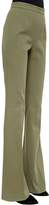Thumbnail for your product : Pierre Balmain High Rise Stretch Twill Flared Pants