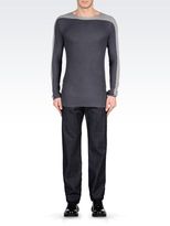 Thumbnail for your product : Giorgio Armani Two-Colour Sweater In Viscose And Silk