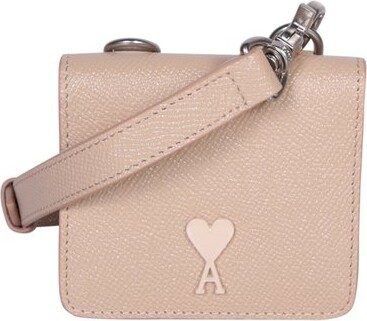 ★AMI PARIS★ (USL013 AL0036 281) Unisex Heart Logo Card Wal ☆AMI PARIS☆ (USL013 AL0036 281) Unisex Heart Logo Card Wal