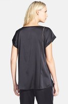 Thumbnail for your product : Eileen Fisher Bateau Neck Silk Blend Top