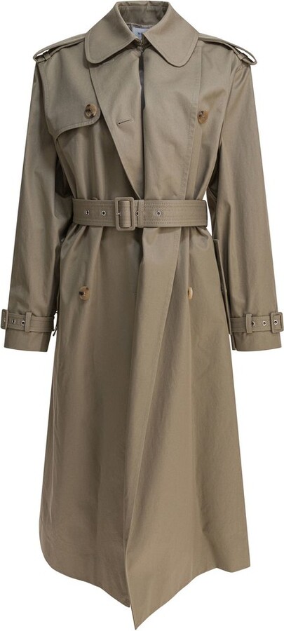 Alexander McQueen Belted Trench Coat