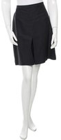 Thumbnail for your product : Stella McCartney Silk Pleat-Accented Skirt