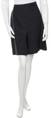Stella McCartney Silk Pleat-Accented Skirt