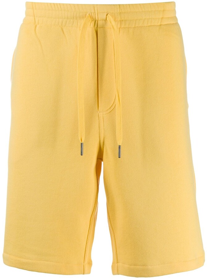 ralph lauren yellow shorts