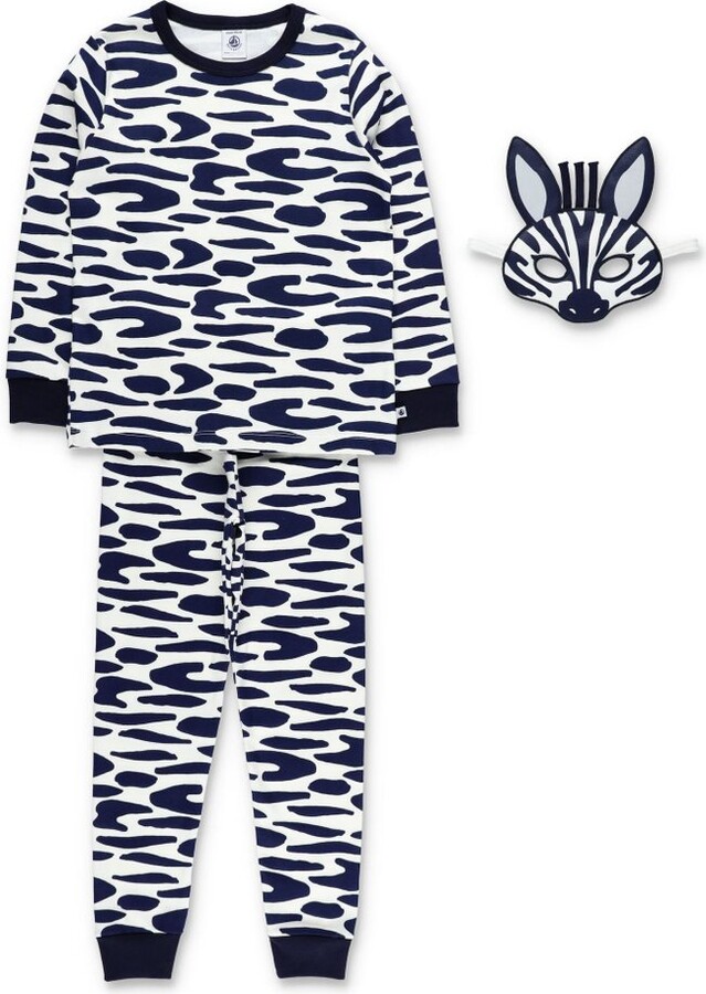 Petit Bateau Zebra Print Pyjama Set