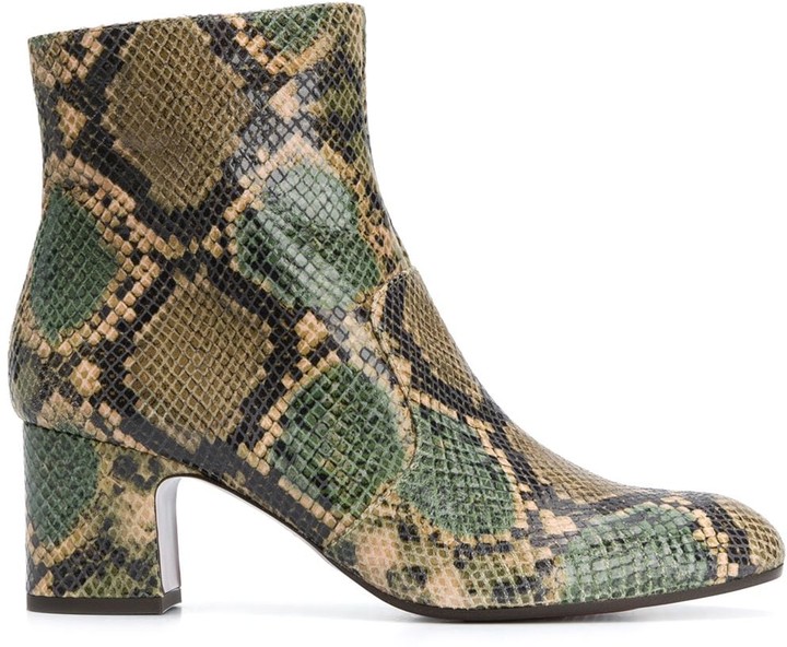 Chie Mihara 65mm Snakeskin Effect Boots - ShopStyle