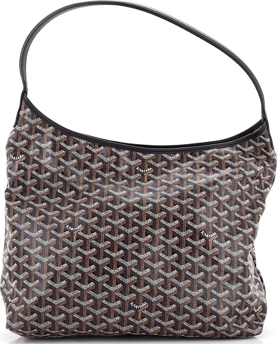 Pre-Owned Goyard Boheme Hobo Coated Canvas