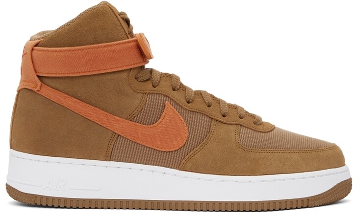tan air force ones men