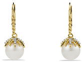 Thumbnail for your product : David Yurman Starburst Drop Earrings with Diamonds and Pearls in Gold