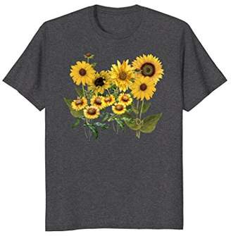 Variety of Sunflowers Field of Yellow Flowers T-Shirt