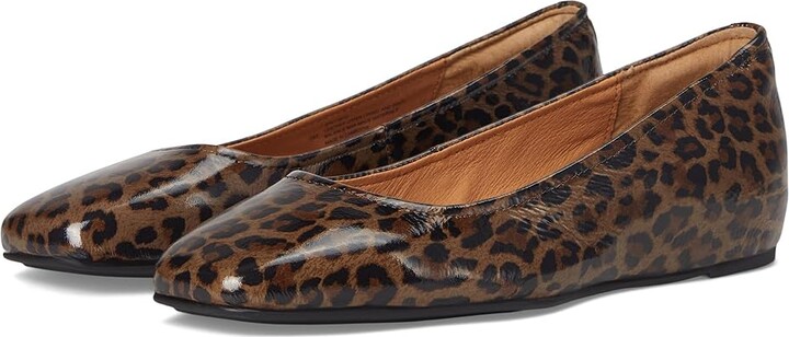 (取寄) ソフト レディース ポッピー Sofft women Poppy Taupe Leopard Patent Sofft Poppy Women's Slip on Shoes Taupe Leopard Patent : 7 M (B