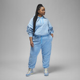 Thumbnail for your product : Jordan Women's Flight Fleece Washed Sweatpants (Plus Size) in Blue