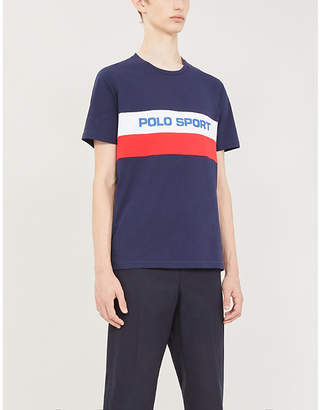 Polo Ralph Lauren Logo-printed cotton-jersey T-shirt