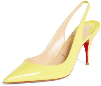 yellow louboutins