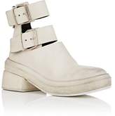 Thumbnail for your product : Marsèll WOMEN'S DOUBLE-STRAP DISTRESSED LEATHER ANKLE BOOTS-WHITE SIZE 7