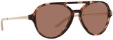 Thumbnail for your product : Prada Pr 13ws Caramel Tortoise Sunglasses