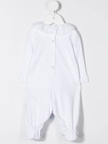 Thumbnail for your product : MonnaLisa Embroidered Spotted Pyjamas