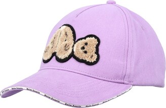 Womens Accessories Hats Palm Angels Cotton Purple Angels Cap in Pink 