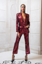 sparkle pants suit