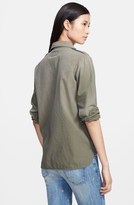 Thumbnail for your product : Current/Elliott 'The Perfect Shirt' Studded Cotton Shirt