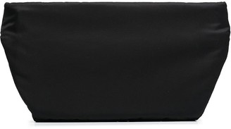 Calvin Klein black address print belt bag