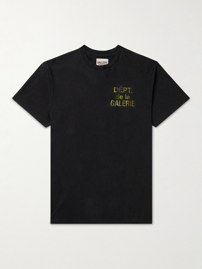 GALLERY DEPT. French Logo-Print Cotton-Jersey T-Shirt