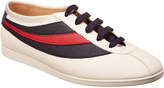 Thumbnail for your product : Gucci Falacer Web Leather Sneaker