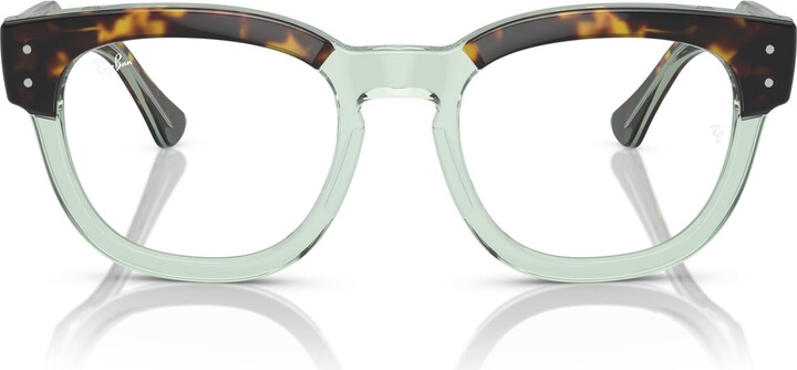 Ray-Ban RX0298VF Mega Hawkeye Low Bridge Fit Square Prescription Eyewear Frames