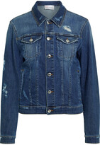 Distressed denim jacket - Blue - IT 4 