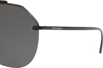 Dolce & Gabbana Eyewear Aviator Tinted Sunglasses