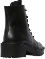Thumbnail for your product : Kenzo 50mm Pike Lace-up Leather Combat Boots