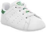 Thumbnail for your product : adidas Stan Smith Crib White White Green