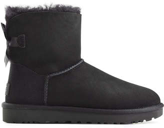 UGG Mini Bailey Bow Shearling Lined Suede Boots