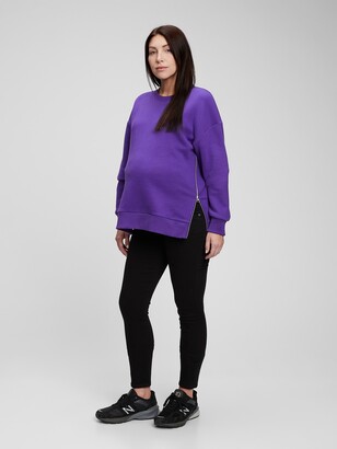 Gap Maternity Side-Zip Sweatshirt