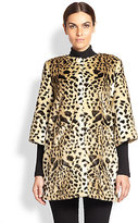 Thumbnail for your product : Saks Fifth Avenue Donna Salyers for Faux Fur Leopard-Print Jacket